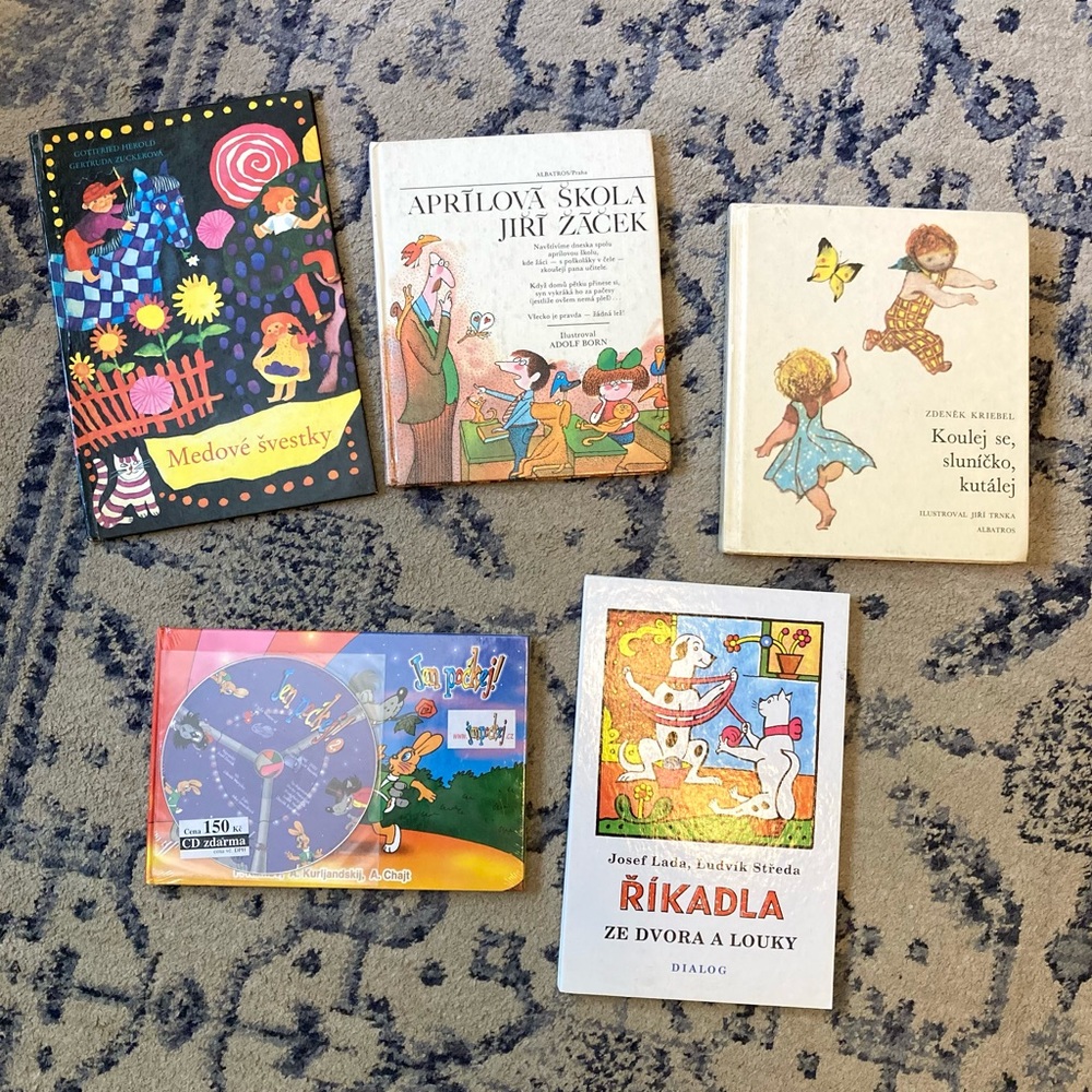 Bundle of Children’s Czech Books
